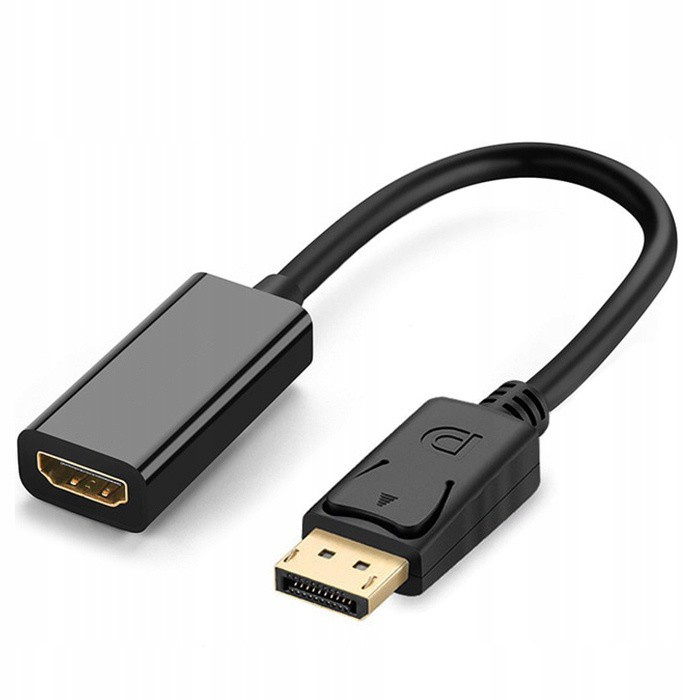 Adaptér kábel Display Port DisplayPort DP na HDMI megamix.sk