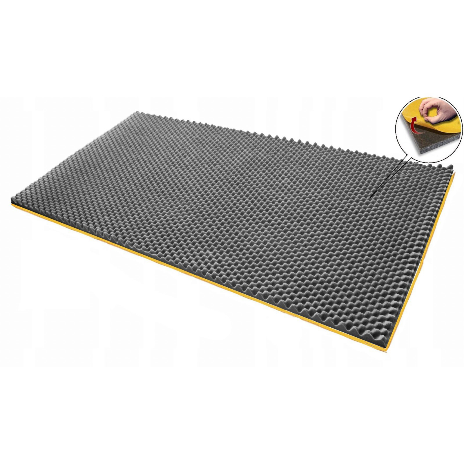 Akustická pena protizvuková samolepiaca 200x100cm megamix.sk