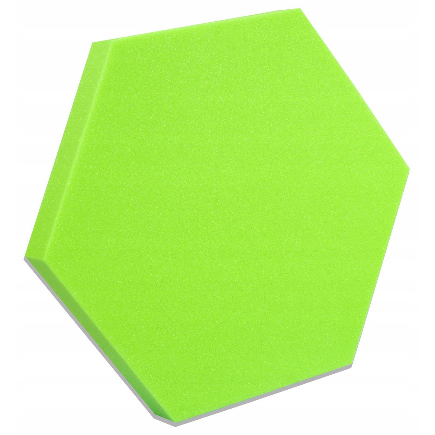 Akustický panel Hexagon zelená 50x50cmx3cm samozhášavá nehorľavá pena megamix