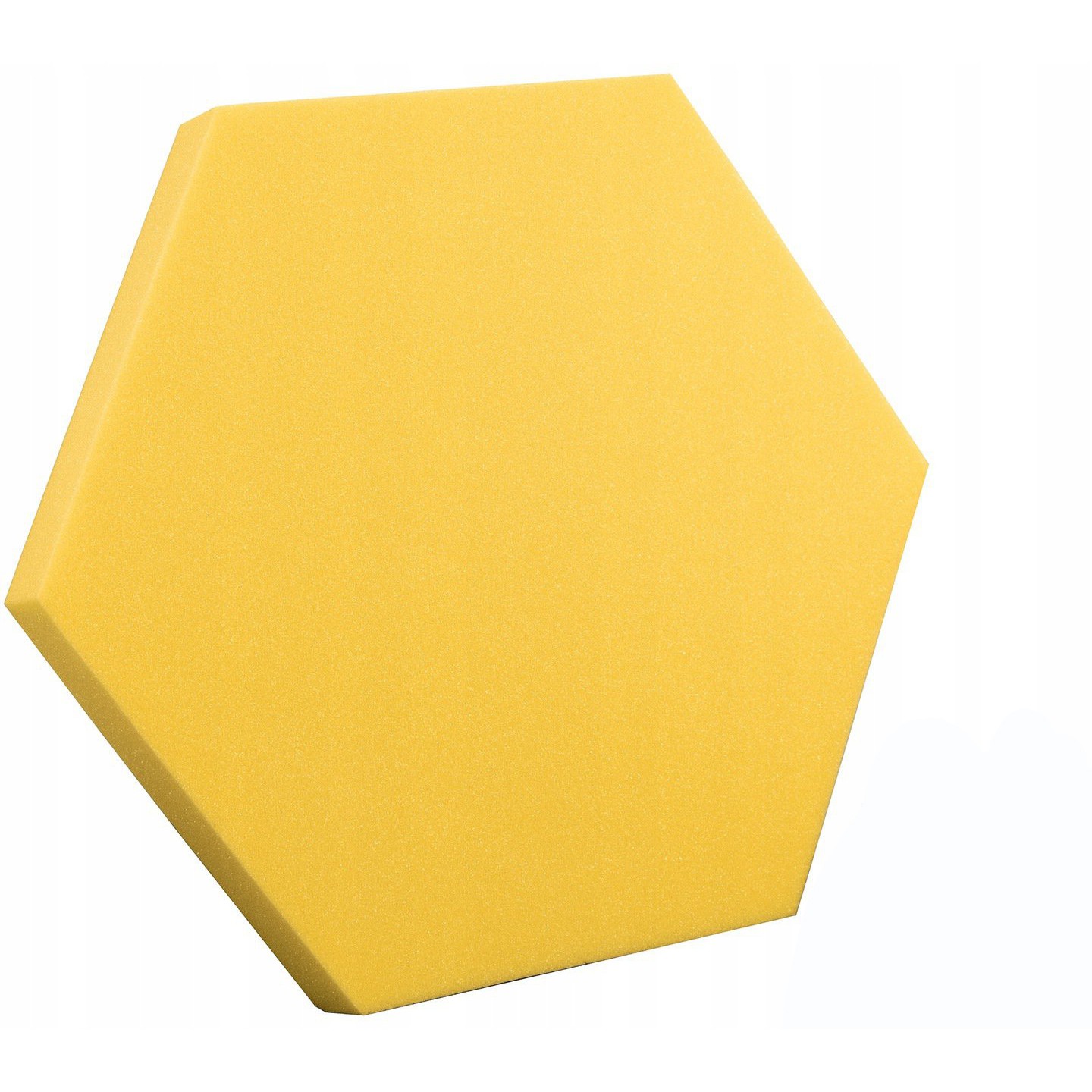 Akustický panel Hexagon žltá 50x50cmx5cm samozhášavá nehorľavá pena megamix