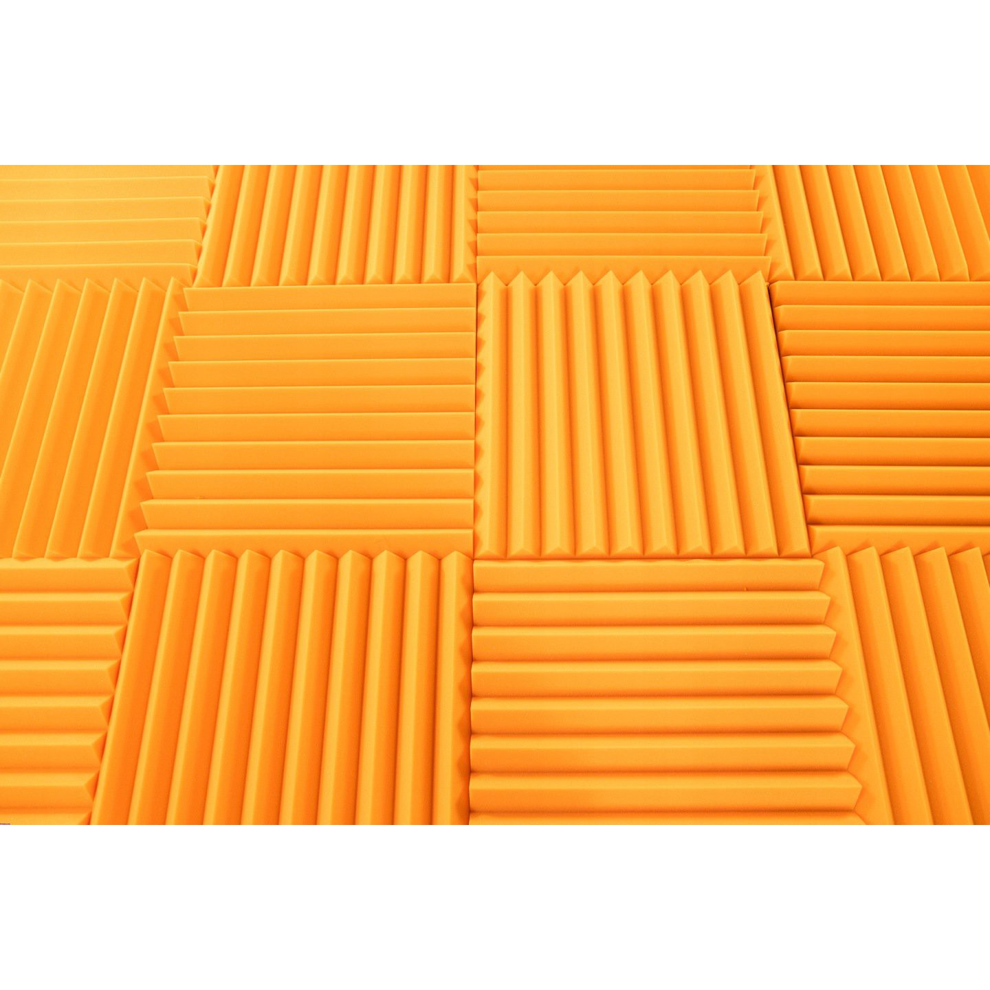 Akustický panel 50x50x5cm oranžový samozhášavý nehorľavý megamix