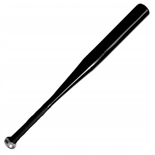 baseballová pálka 63cm čierna 340g drevená bejzbal DKM megamix.sk