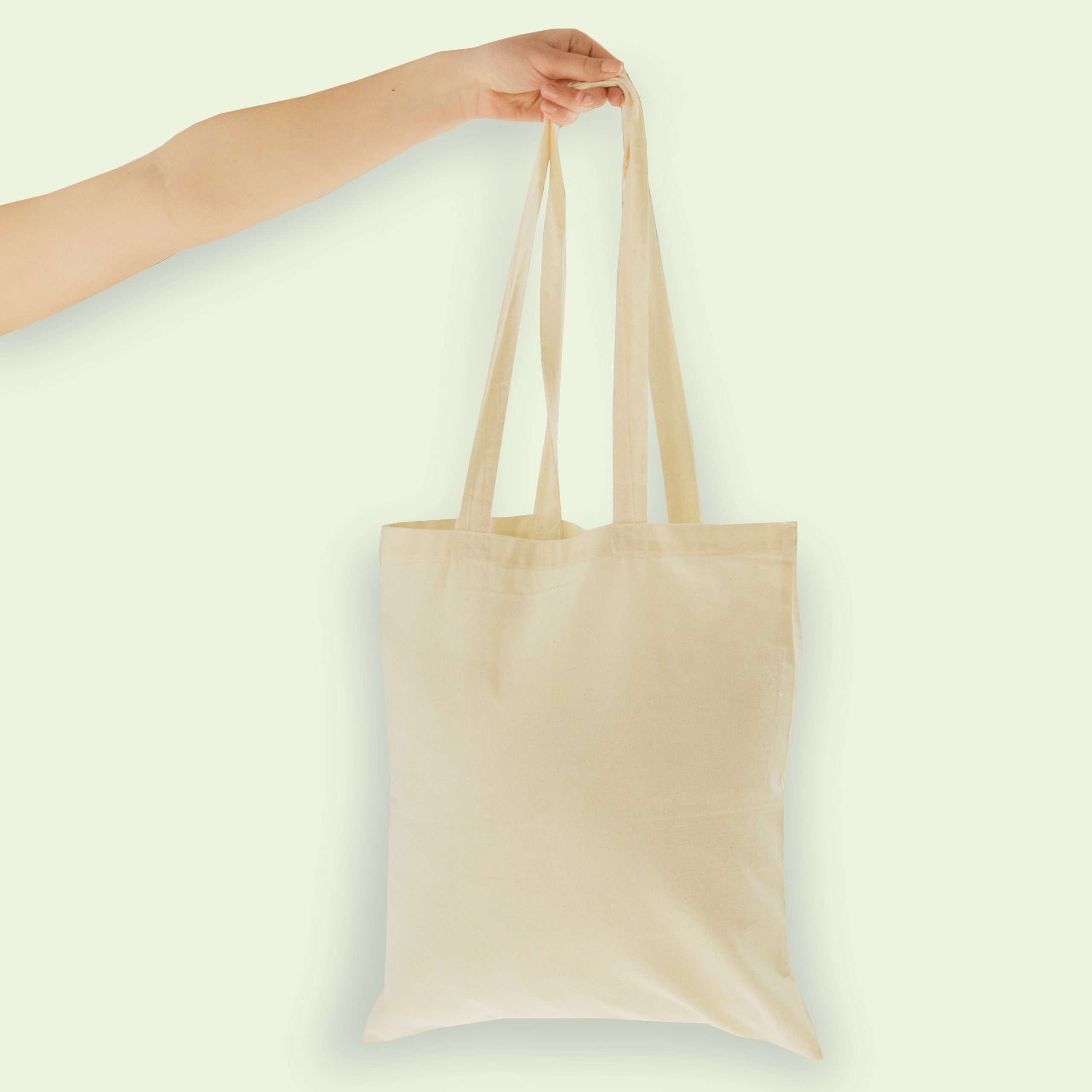 Bavlnená taška na nákup ECO béžová 38x42cm megamix.sk