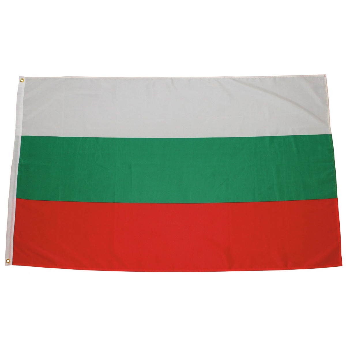 Bulharská vlajka 150x90cm obojstranná polyester megamix.sk