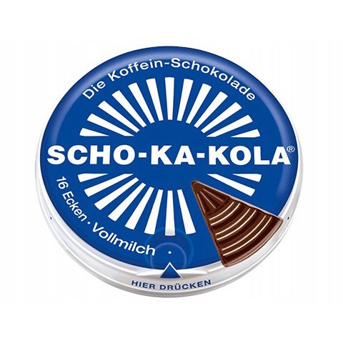 čokoláda Scho-Ka-Kola mliečna s kofeínom 100g megamix.sk