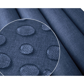 Vodoodolná tkanina imitácia ľanu 160cm 0,5mb