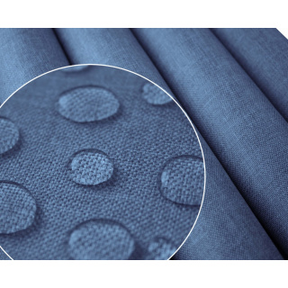 Vodoodolná tkanina imitácia ľanu 160 cm 0,5 mb 210g/m²