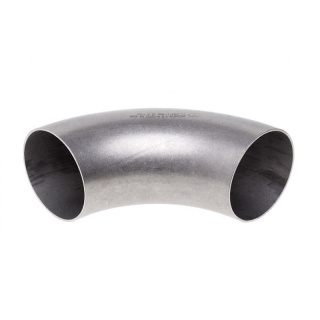 Hamburgské koleno z nehrdzavejúcej ocele Φ85x2,0 mm