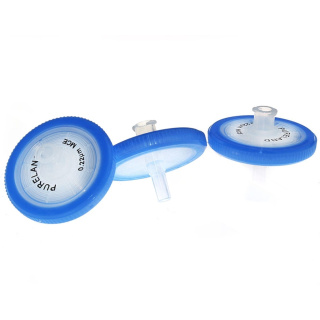 Striekačkový filter MCE 13 mm, 0,45 µm – membrána zmiešaný ester celulózy, mikrofiltrácia roztokov