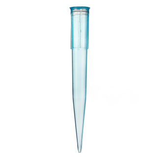 Špičky k pipetám typu Gilson, 1000 µl, modré, dlhý golier – 500 ks, nesterilné