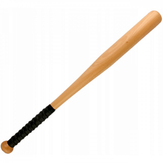 Baseballová pálka 64cm 550g drevená bejzbal DKM
