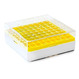 Cryo box na mrazenie, 81 miest, 1,8 ml – PC, -190 až +121 °C, autoklávovateľný