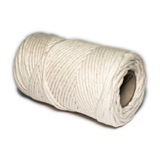 Biela šnúrka 70m 2mm bavlnený špagát