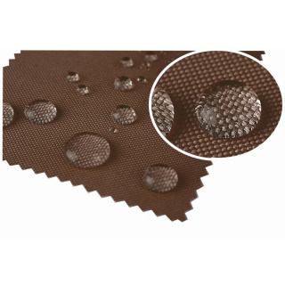 Tkanina vodoodpudivá teflónová hnedá 160 cm 1 mb