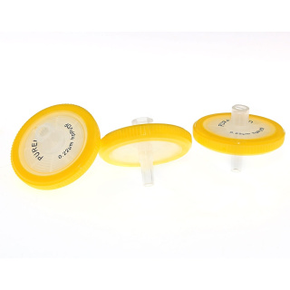 Striekačkový filter PVDF hydrofilný 13 mm, 0,22 µm
