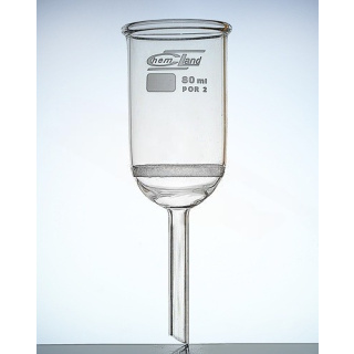 Filtračný lievik valcový so sintrovaným diskom G2, 35 ml, priemer 30 mm