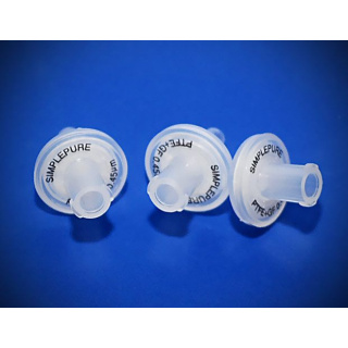 Striekačkový filter PTFE hydrofóbny s predfiltrom GF 13 mm, 0,45 µm