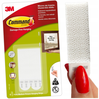 Command suché zipsy na rámy stredné 4 balenia