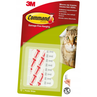 Command upevňovacie pásiky malé - S (12 ks)