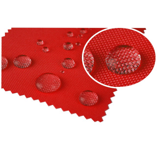 Tkanina vodoodpudivá teflónová červená 160 cm 1 mb