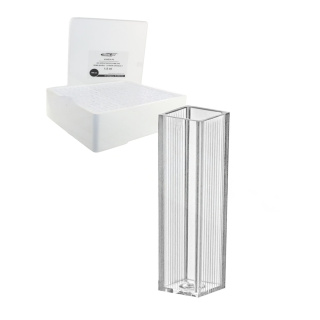 Kyveta PS 4,5 ml štandardná, štvorcový otvor, optický polystyrén, balenie 100 ks