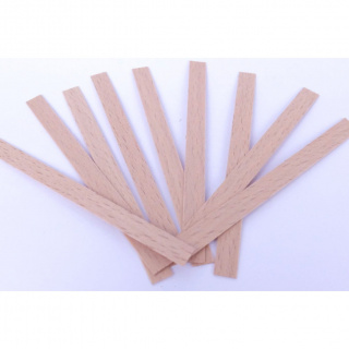 Drevený sviečkový knôt 110x10mm 10ks