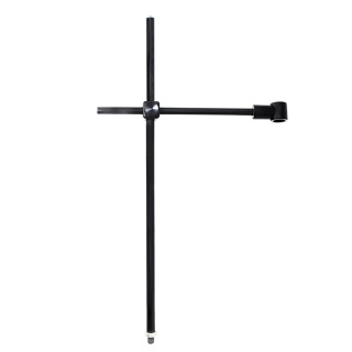 Držiak na teplotný senzor PT1000-A (nový typ), čierny, Ø 10 mm, dĺžka 450 mm, rameno 250 mm, pre miešadlá série MS-H