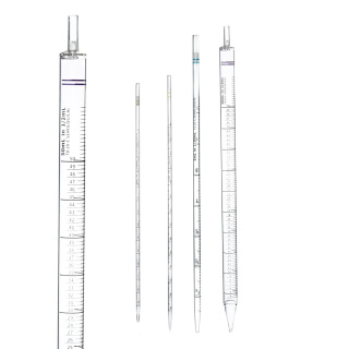 Serologická pipeta PS, 10 ml, sterilná, oranžová – 50 ks, jednorazová