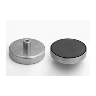 Feritový magnetický úchyt UM 124x26xM14 vnútorný x 50