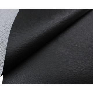 Čierna ekokoža PVC 140 cm 0,5 mb 460g/m²