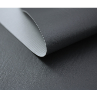 Tkanina poťahová eko-koža MARINA tmavý grafit 140 cm x 0,5 m