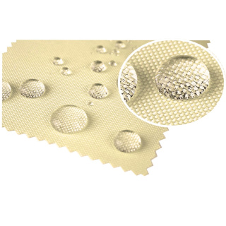 Tkanina vodoodpudivá teflónová svetlý béž 160 cm 1 mb