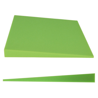 Akustický panel svetlozelený KLIN skosený 50x50 cm hrúbka 5cm