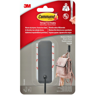 Kovový háčik čierny 1,3 kg