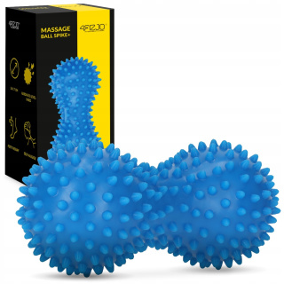 Lopta S DVOJITÝMI SENZORICKÝMI pichliačmi NA REHABILITAČNÚ MASÁŽ