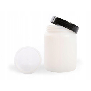 Nádoba HDPE 250 ml s vekom a skrutkovacím uzáverom