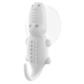 Nástenný vešiak s prísavkou Krokodíl