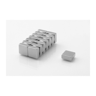 Neodymový magnet plochý MPL 12,5x12,5x5 N38