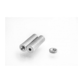 Neodymový magnet pod skrutkou MP 12x(8x4)x3 N38