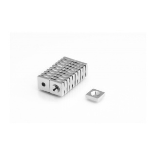 Neodymový magnet pod skrutkou MPL 15x15x4 N38