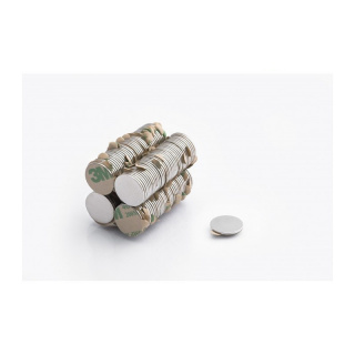 Neodymový magnet s 3M lepidlom MW 15x1 N38