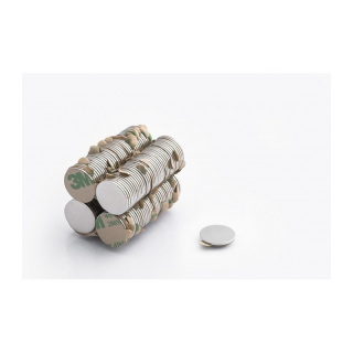 Neodymový magnet s 3M lepidlom MW 17x1 N38