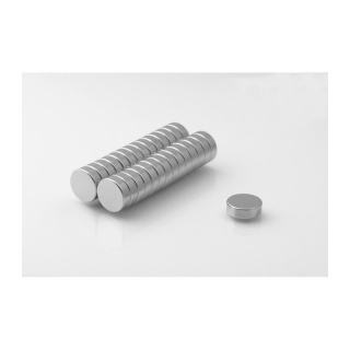 Neodymový magnet valcový MW 12,7x4 N38