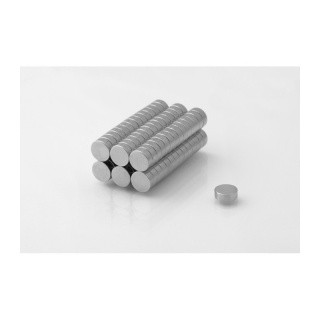 Neodymový magnet 10ks valcový MW 8x3 N38