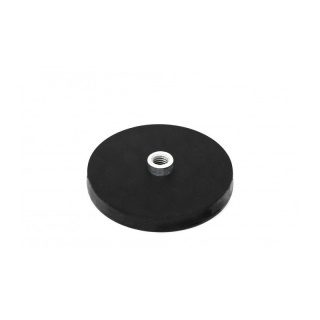 Neodymový magnetický úchyt v gumovom puzdre UM 66x8,5xM8 vnútorný x 14
