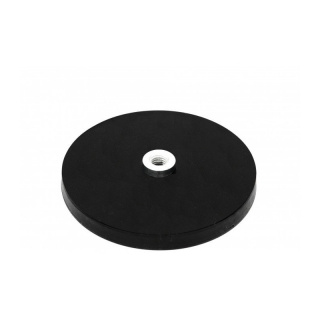 Neodymový magnetický úchyt v gumovom puzdre UM 88x8,5xM8 vnútorný x 14