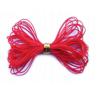 Pletená šnúra 5m 0.4mm červený nylon