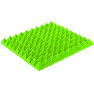 Akustický panel svetlozelený PYRAMÍDA 50x50 cm hrúbka 5cm