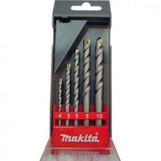 Sada vrtákov do betónu 4-10mm ECONOMY MAKITA 5ks