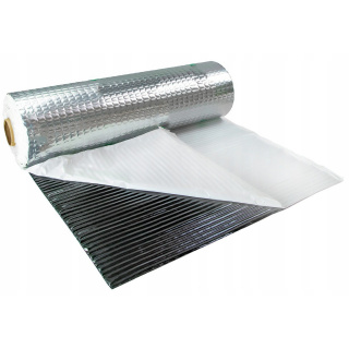 Samolepiaca butylová rohož 2,5 mm ECO-25 z hliníka 400x50cm